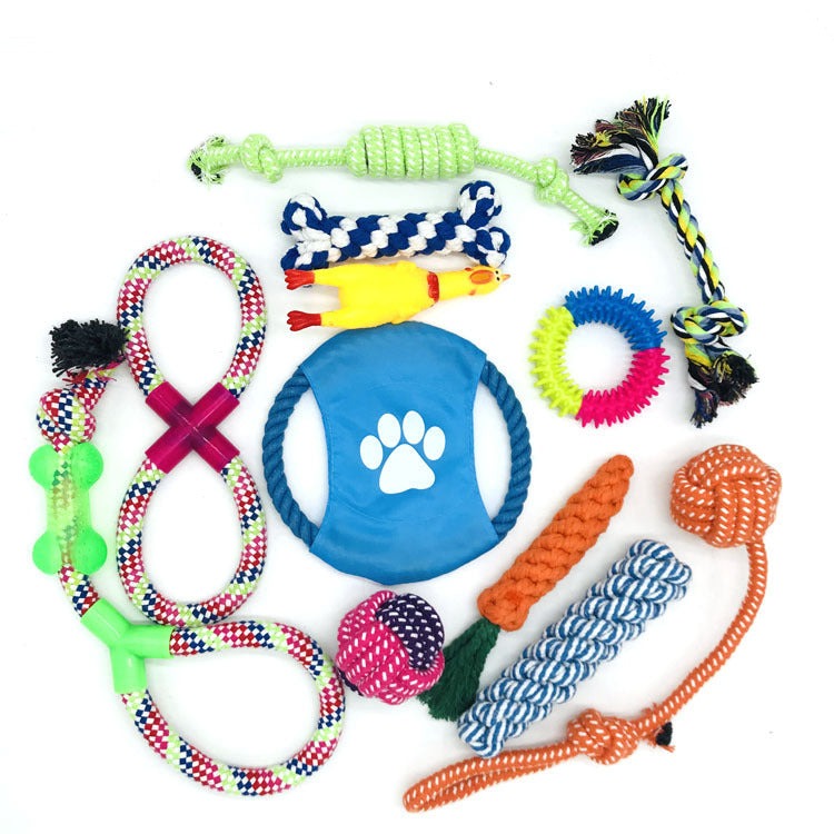 Pet Rope Toy Set