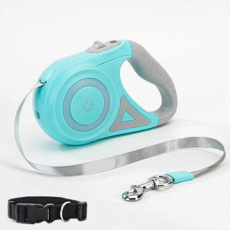 Retractable Dog Leash with LED Ligh