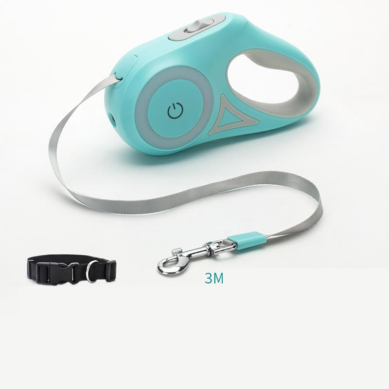 Retractable Dog Leash with LED Ligh