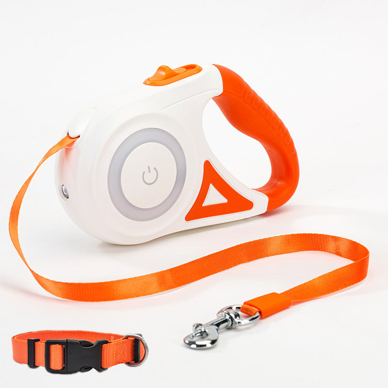 Retractable Dog Leash with LED Ligh